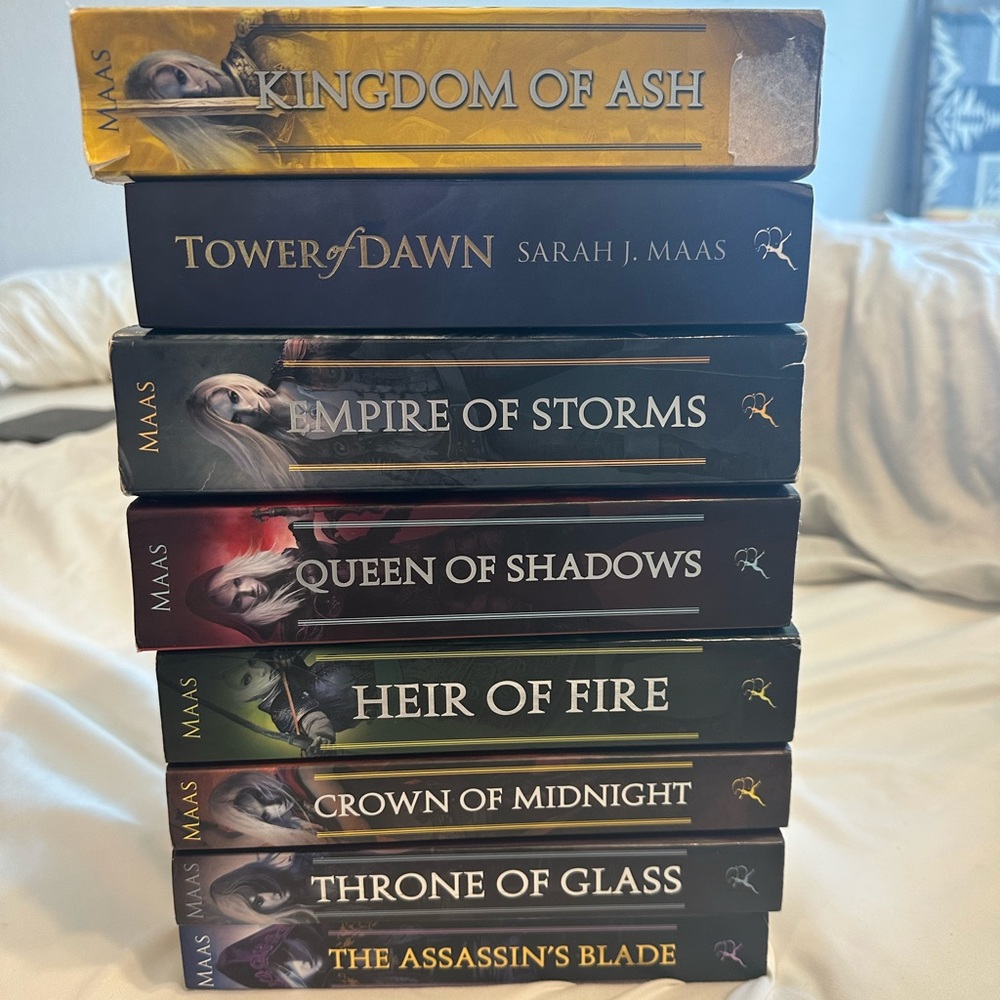 Throne of Glass Series by Sarah J Maas